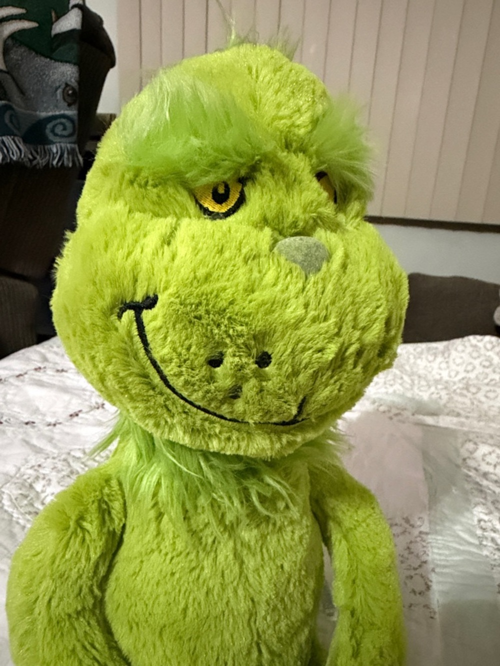 Aurora DR.SEUSS GRINCH PLUSH/stuffed Doll,toy, GRINCH HE IS 20” tall